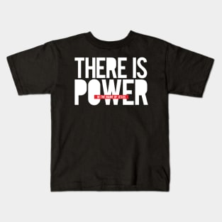 there is power in the name of jesus Kids T-Shirt